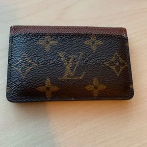 Authentic Louis Vuitton card holder
